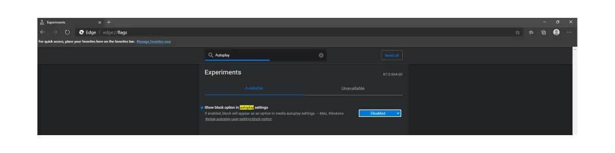 How to Disable Autoplay in Microsoft Edge